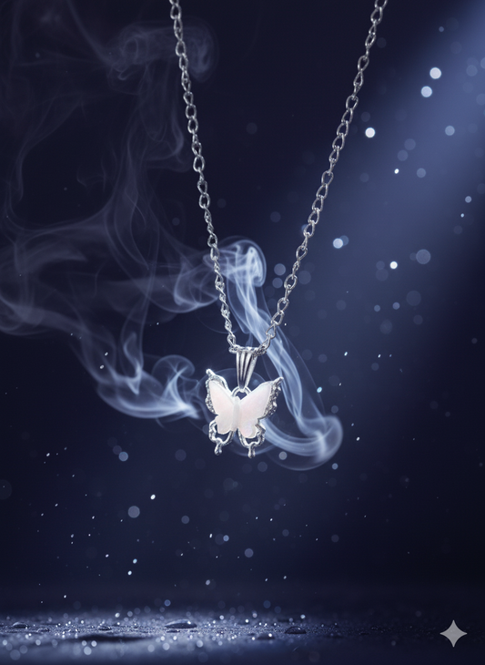 Butterfly Pendant Necklace