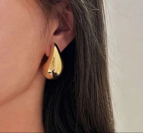 Bold Gold Statement Earrings for Women