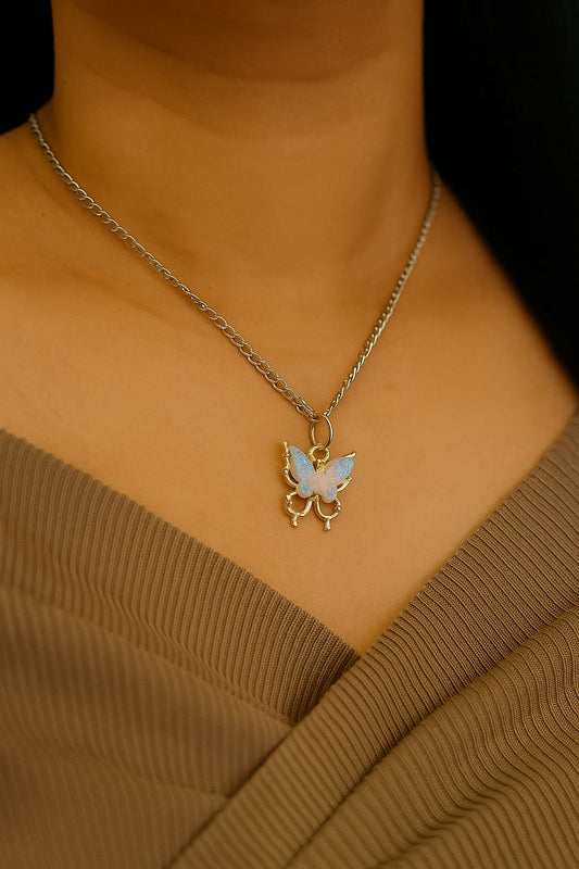 Butterfly Pendant Necklace